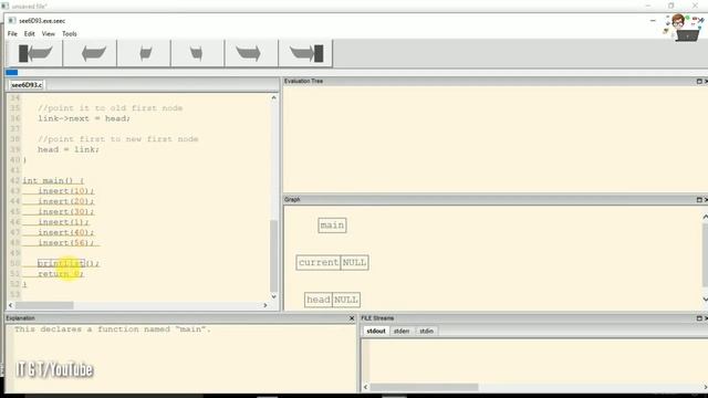 Visualize C program execution through diagrams | Offline tutor for C смотреть онлайн
