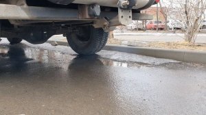 Mitsubishi L200, 2008 г.в., запуске на холодную с сильным дымом.