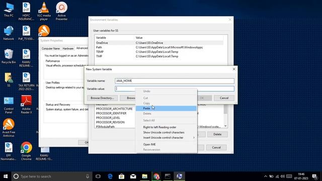 java software installation on windows | Java path setting | writing sample java program and runnin смотреть онлайн