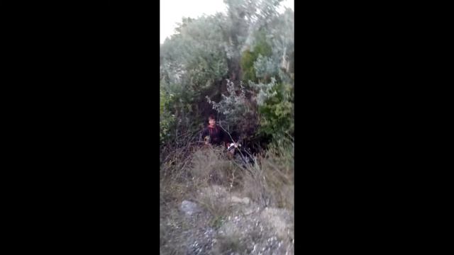 Прохват на Kawasaki super sherpa 250 в Карьере, чуть было не было минус райдер. смотреть онлайн