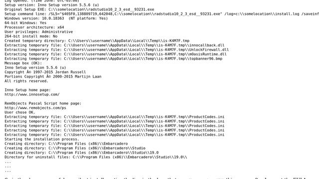 Powershell silent / unattended install of Delphi Tokyo 10.2 - for CI use in win docker container смотреть онлайн