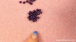 Мастер класс. Колье из бисера "Ежевика" ? Плетение воздушных бусин