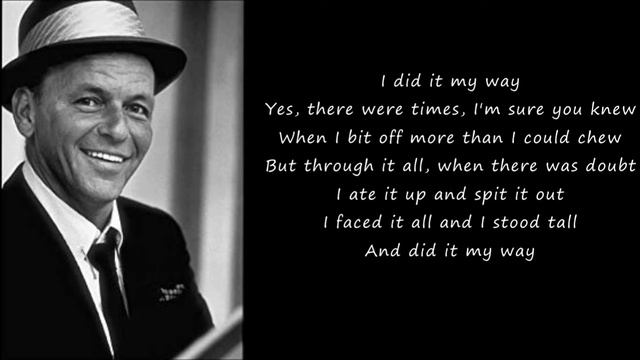 Frank Sinatra - My Way смотреть онлайн