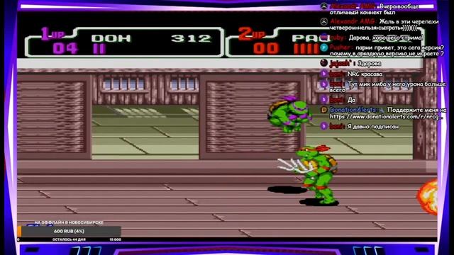 TMNT The Hyperstone Heist. Прохождение #1 смотреть онлайн