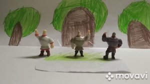 Три Богатыря - Превращения / Фигурки Prosto Toys