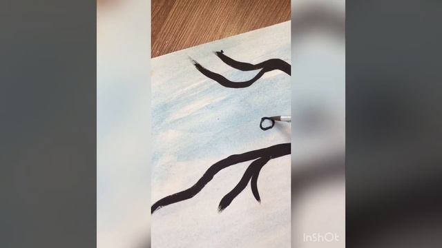 Рисование "Грачи прилетели", воспитатель Храмова Е.С. смотреть онлайн