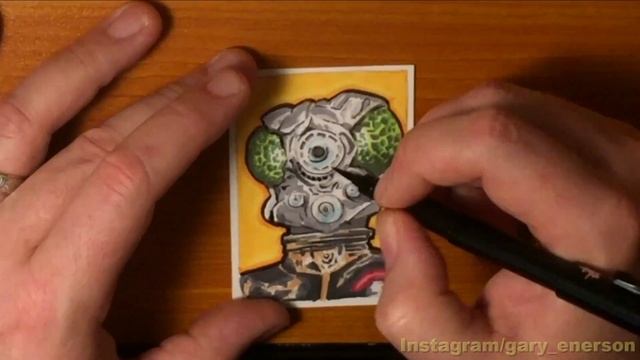 Drawing 4-LOM and Zuckuss - Gary E's Sketch Cards - Ep. 33 смотреть онлайн