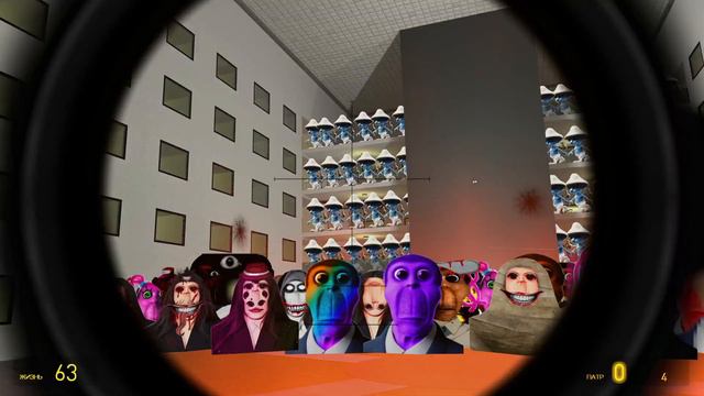 NEW NIGHTMARE AND Smurf Cat ROSALIA VS OBUNGA BIG BOSS Too Much Ultimate Nextbots Garry's Mod pt3 смотреть онлайн