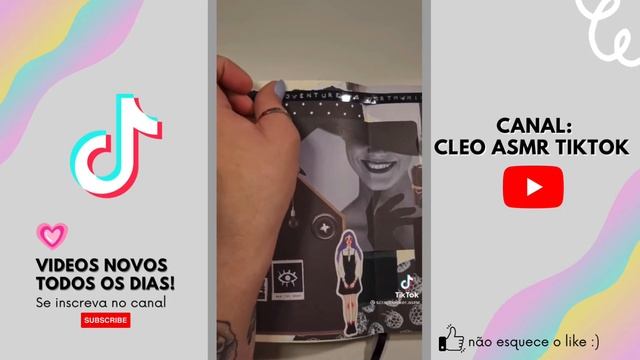 ASMR Scrapbooking Tiktok / Art Journal Tiktok Compilation
