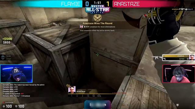 ФЛЕЙМИНАТОР ИГРАЕТ ФИНАЛ 1Х1 АИМКУ (CS:GO) смотреть онлайн