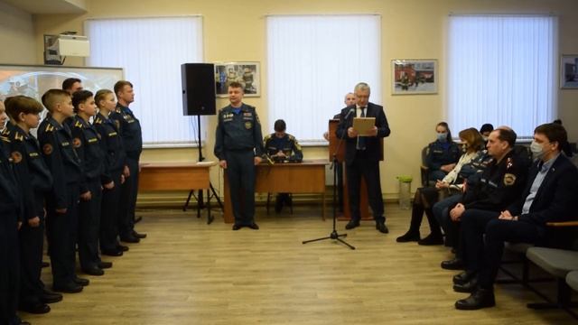 Торжественная клятва воспитанников кадетского класса школы №1 г. Иваново смотреть онлайн