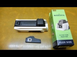 Обзор  Mascotte Flex Size Машинка для изготовления сигарет .