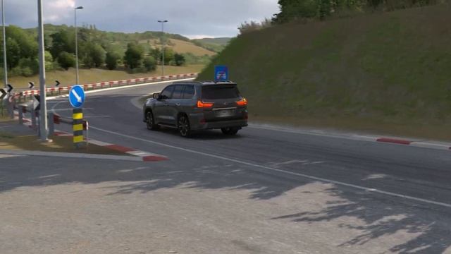 Assetto Corsa - Lexus LX 570 2016 смотреть онлайн