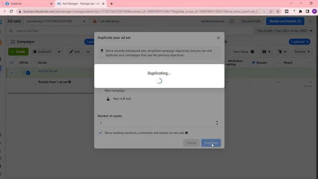 How to Duplicate Facebook Campaigns? | Create Multiple Ad Sets in FB Campaign | SMM Course Video #1 смотреть онлайн