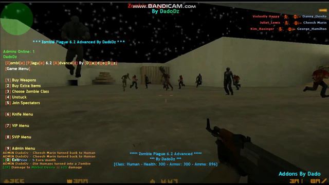 [NEW] CS 1.6 - Addons Zombie Plague 6.2 Advanced + [Donwload Link] смотреть онлайн