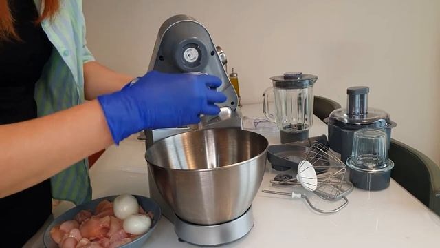 Kenwood prospero.Готовим ужин с кухонным комбайном KENWOOD. смотреть онлайн