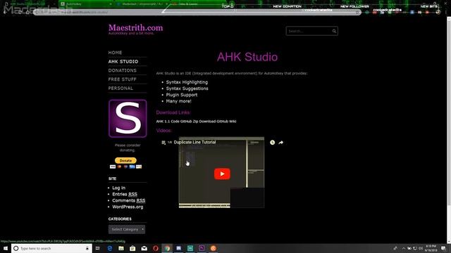 AutoHotKey For OBS StreamLabs And Streamers смотреть онлайн