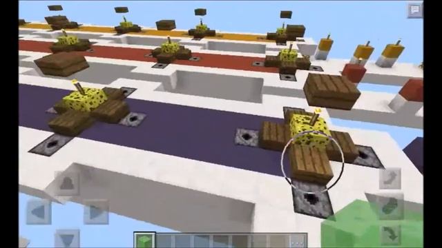 Minecraft Pe - Lucky GOLD Block Race Custom Map Using No Mods!!! смотреть онлайн