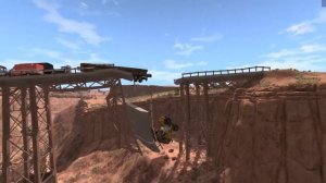 МОСТ ТРЕСНУЛ ПО ШВАМ! СМЕРТЕЛЬНАЯ ПЕРЕГРУЗКА