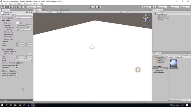Знакомство с Unity 18 | Урок - 1 смотреть онлайн