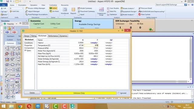 Crude Oil Simulation | Aspen Hysys V9.0