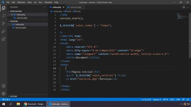 PHP 8 PARTE 2 #089 UTILIZAÇÃO DE VARIÁVEIS DE SESSÃO смотреть онлайн