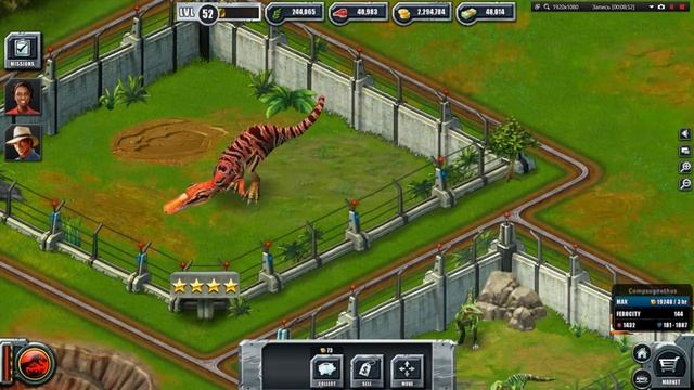 Jurassic Park Builder (Полное русское прохождение) - Эпизод 26 Раджазавр и Тапежара смотреть онлайн
