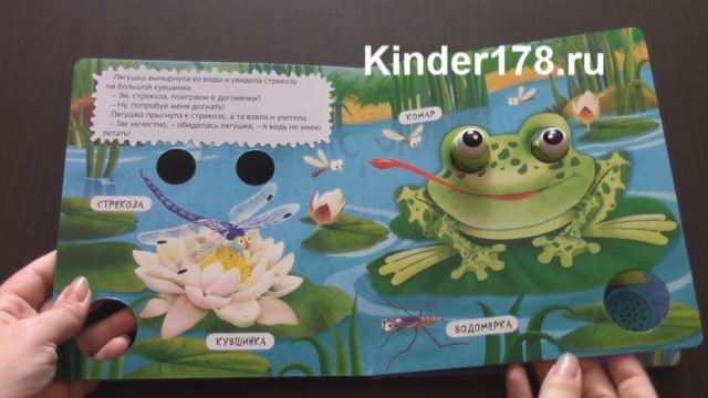 Любопытные глазки "Лягушка-попрыгушка" Азбукварик. Видео-обзор смотреть онлайн