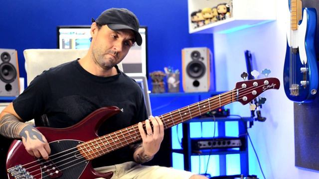 Bon Jovi - Livin' On A Prayer Bass Cover - Baixo S.Martyn Modern Ray - Vídeo #500 смотреть онлайн
