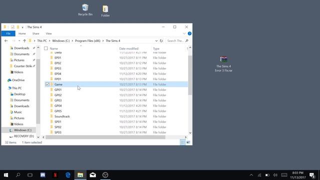 The Sims 4 Error 3 Game Failed to Load Fix (2017) смотреть онлайн