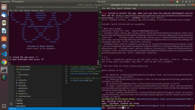 React-Native Build Error Fix смотреть онлайн