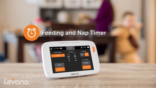 Levana Willow 5" Touchscreen PTZ Video Baby Monitor смотреть онлайн
