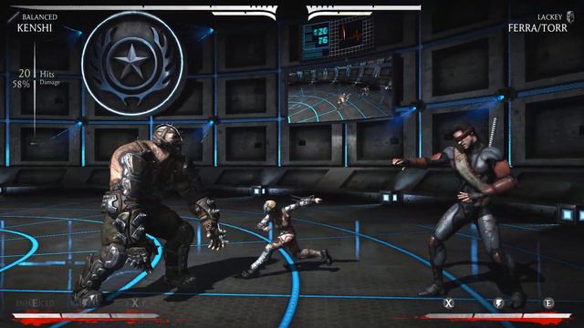 MKX - Kenshi Balanced 48-69% combos смотреть онлайн