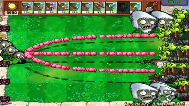 88888 Threepeater vs 99 Zombies Epic Hack PvZ смотреть онлайн