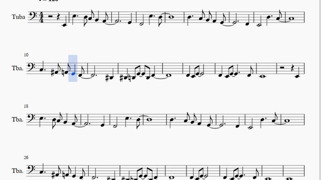 Tuba Sheet Music: How to play Blue Bossa by Kenny Dorham смотреть онлайн