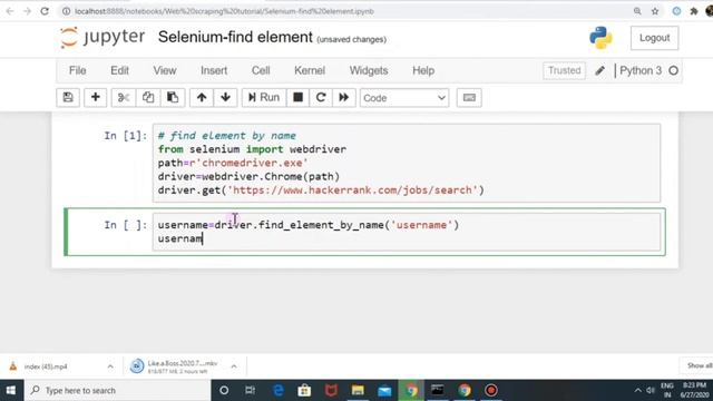 Selenium tutorial part 4 | Filling in forms using selenium | Log in /Sign up смотреть онлайн
