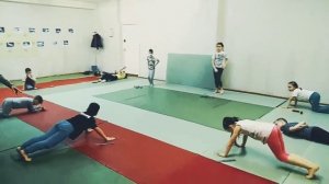 Тренировка детей 6-7 лет «Детское дзюдо»