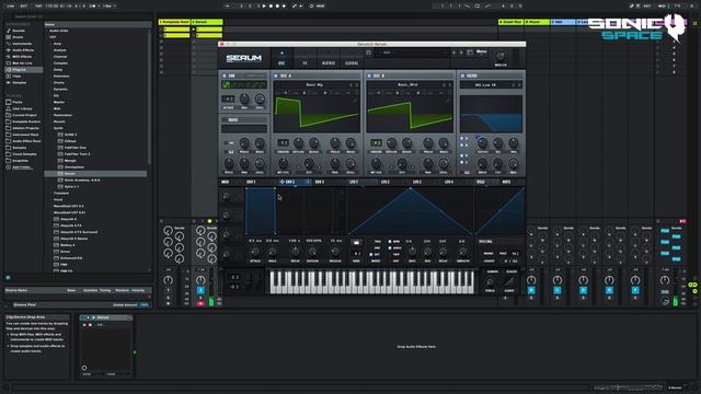 Синтез в Serum. House Bass.