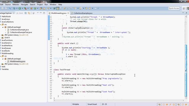 Java Multithreading and Collections смотреть онлайн