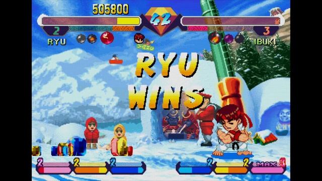 Super Gem Fighter Mini Mix - Ryu's Full Story Gameplay (4K 60FPS) смотреть онлайн