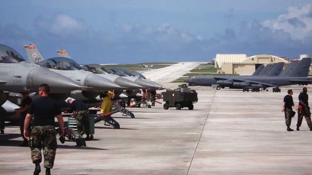 F-35A DEPLOYED FROM SMALL NORTHWEST FIELD OF ANDERSEN AIR FORCE BASE IN GUAM ! смотреть онлайн