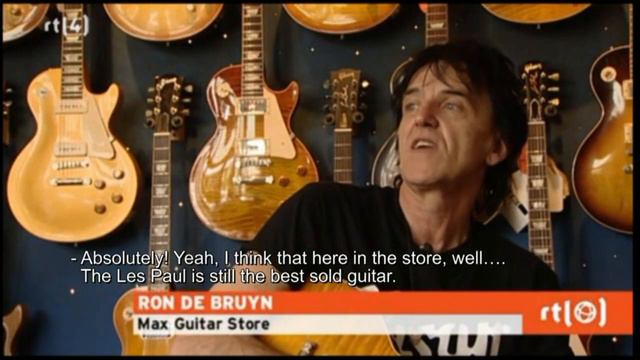 Max Guitar Store on RTL TV about Gibson Les Paul смотреть онлайн