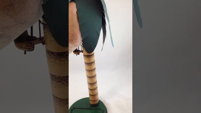 Vintage 1950's Palm Tree Climbing Monkey by Emporium Specialty Co. Tin Toy смотреть онлайн