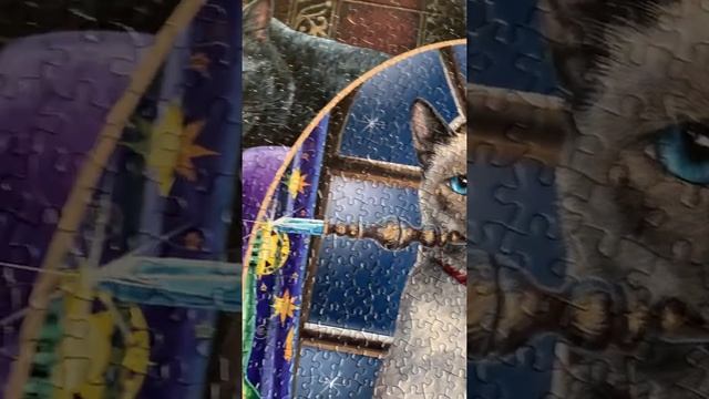 Ceaco cat jigsaw puzzle by Lisa Parker смотреть онлайн