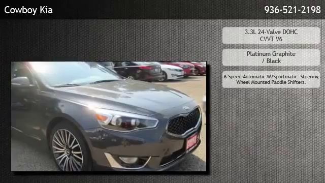 2014 Kia CADENZA Sedan Premium - Houston смотреть онлайн