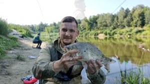 ЛЕЩ И КАРАСЬ НА ФИДЕР! БЕШЕНЫЕ Поклёвки КРУПНЫМ планом!Рыбалка на фидер в сентябре 2022!