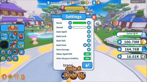 NEW CODES *UPDATE 75* [INDEPENDENCE DAY] Weapon Fighting Simulator ROBLOX | ALL CODES | JULY 2, 202