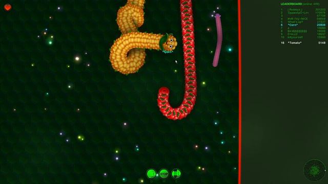 Wormax.io - New Skins | Corn & Tomato 🌽🍅 смотреть онлайн