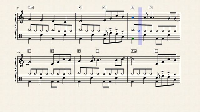 Still – Hillsong Piano Chord and Drums Notation смотреть онлайн