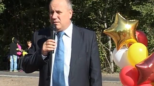 Открытие спортивной площадки в Мурино смотреть онлайн